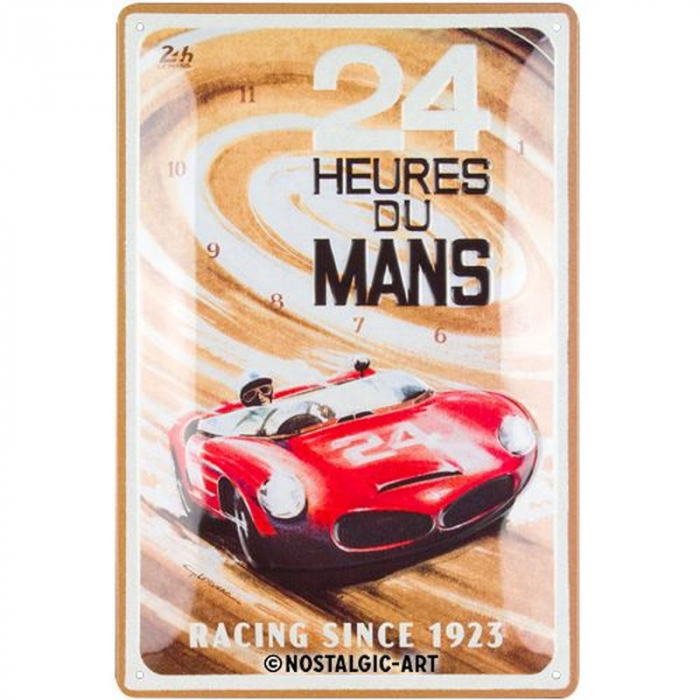 Blechschild Le Mans Auto 1